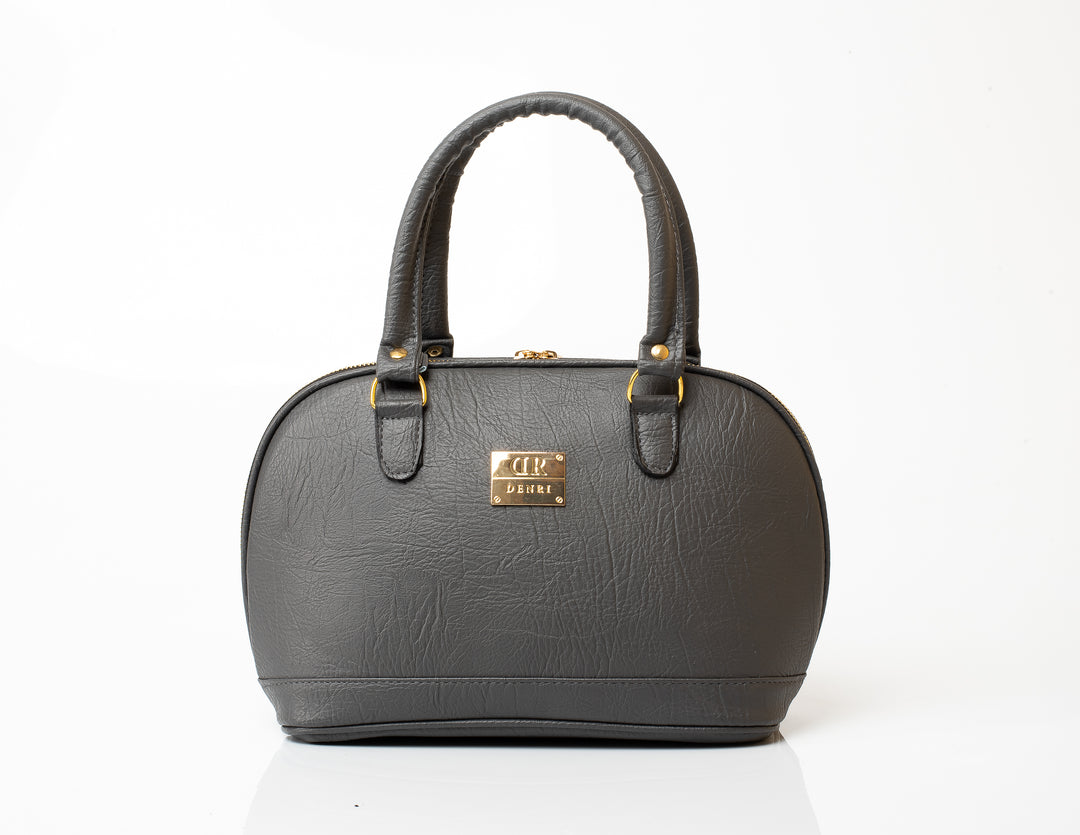 Denri Oval | Sleek Oval Handbag | Formal & Casual Carry | Lightweight, Firm Handle & 2 Internal Pockets | Chic Versatile Statement