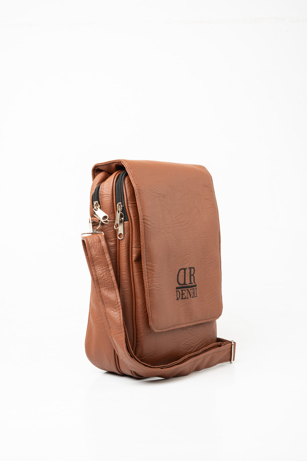 Denri Big man Bag | Large Men’s Sling / Messenger | Everyday & Travel Carry | Multi-Pocket Layout, Durable Build & Adjustable Strap | Spacious, Practical Design