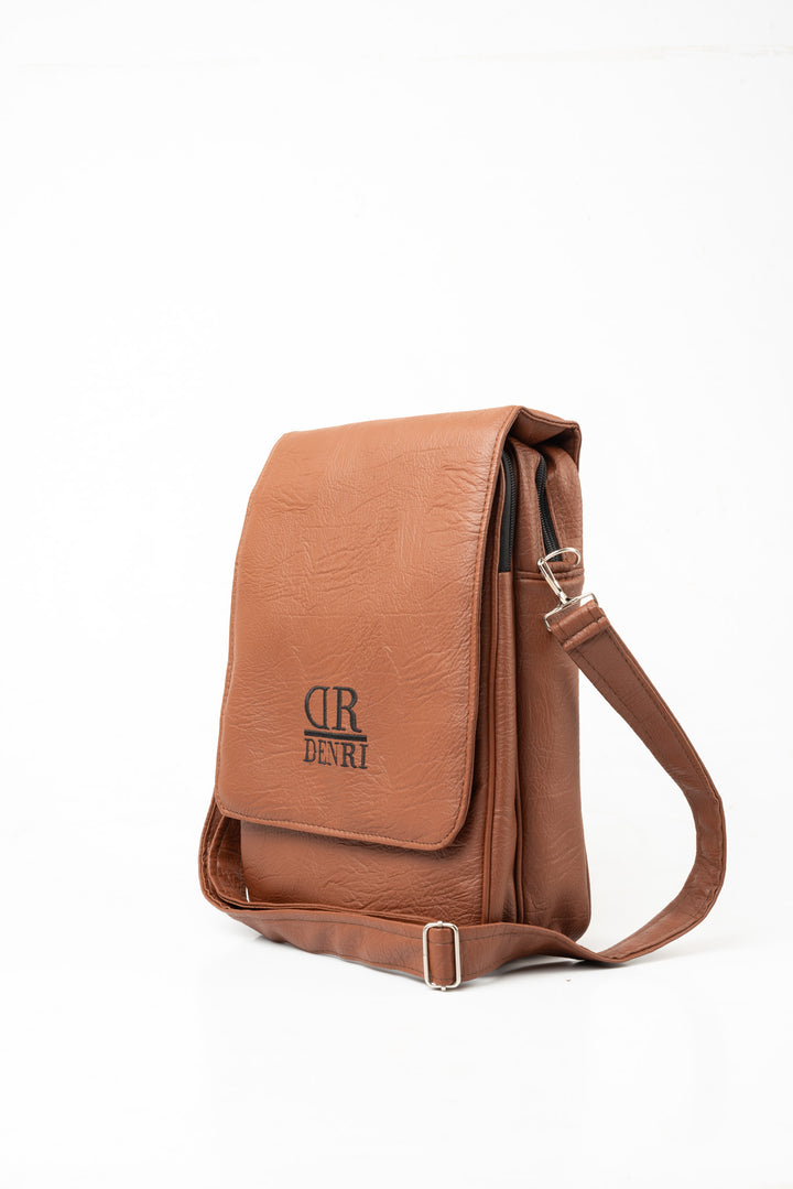 Denri Big man Bag | Large Men’s Sling / Messenger | Everyday & Travel Carry | Multi-Pocket Layout, Durable Build & Adjustable Strap | Spacious, Practical Design