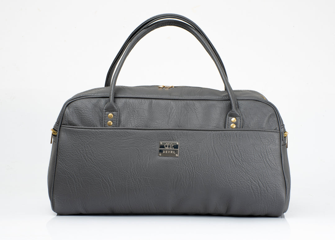 Denri Kaz | Compact Travel Bag | Short Getaways & Weekends | Water-Resistant Build, Multiple Pockets & Adjustable Strap | Versatile, Stylish Companion