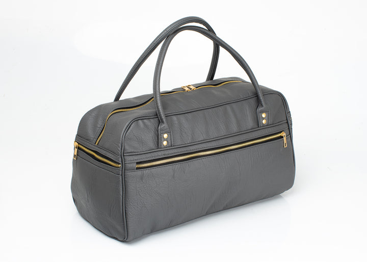 Denri Kaz | Compact Travel Bag | Short Getaways & Weekends | Water-Resistant Build, Multiple Pockets & Adjustable Strap | Versatile, Stylish Companion