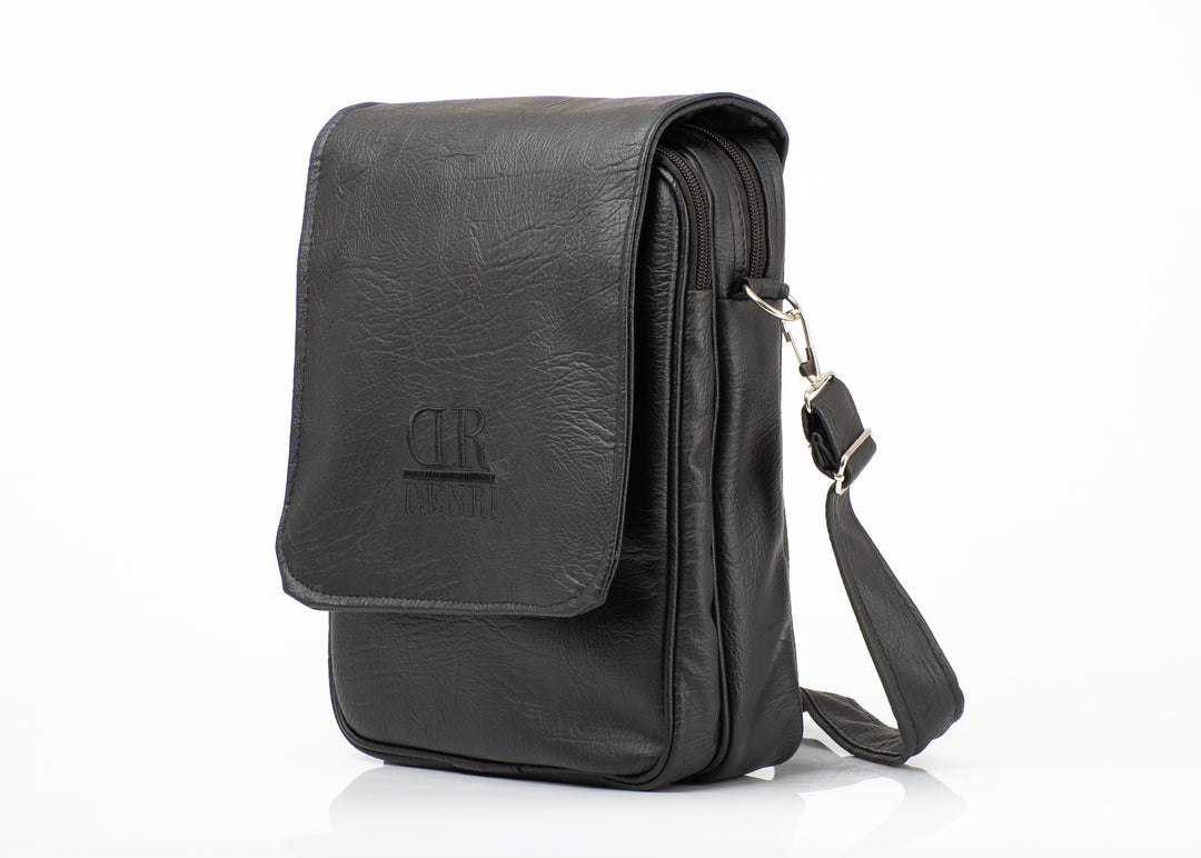 Denri Man Bag | Men’s Crossbody Sling | Everyday & Travel Use | Lightweight Build, External & Internal Pockets & Adjustable Strap | Functional, Stylish Carry