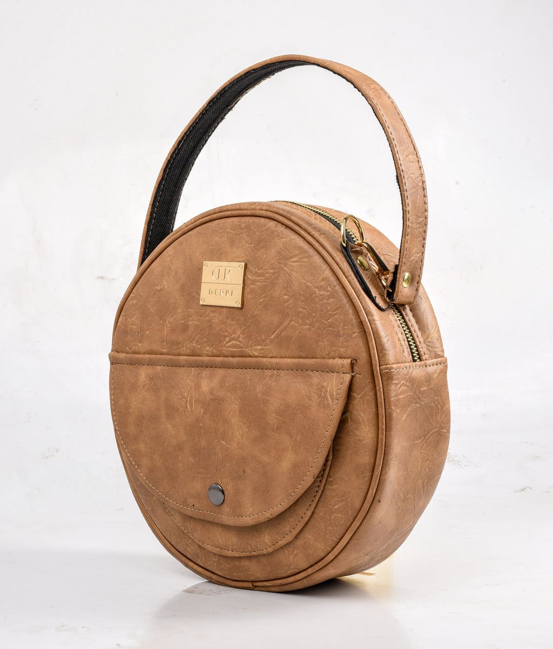 Denri Butterfly Sling | Round Sling Bag | Everyday & Casual Outings | Premium Material, Adjustable Strap & 3 Pockets | Compact Style Statement