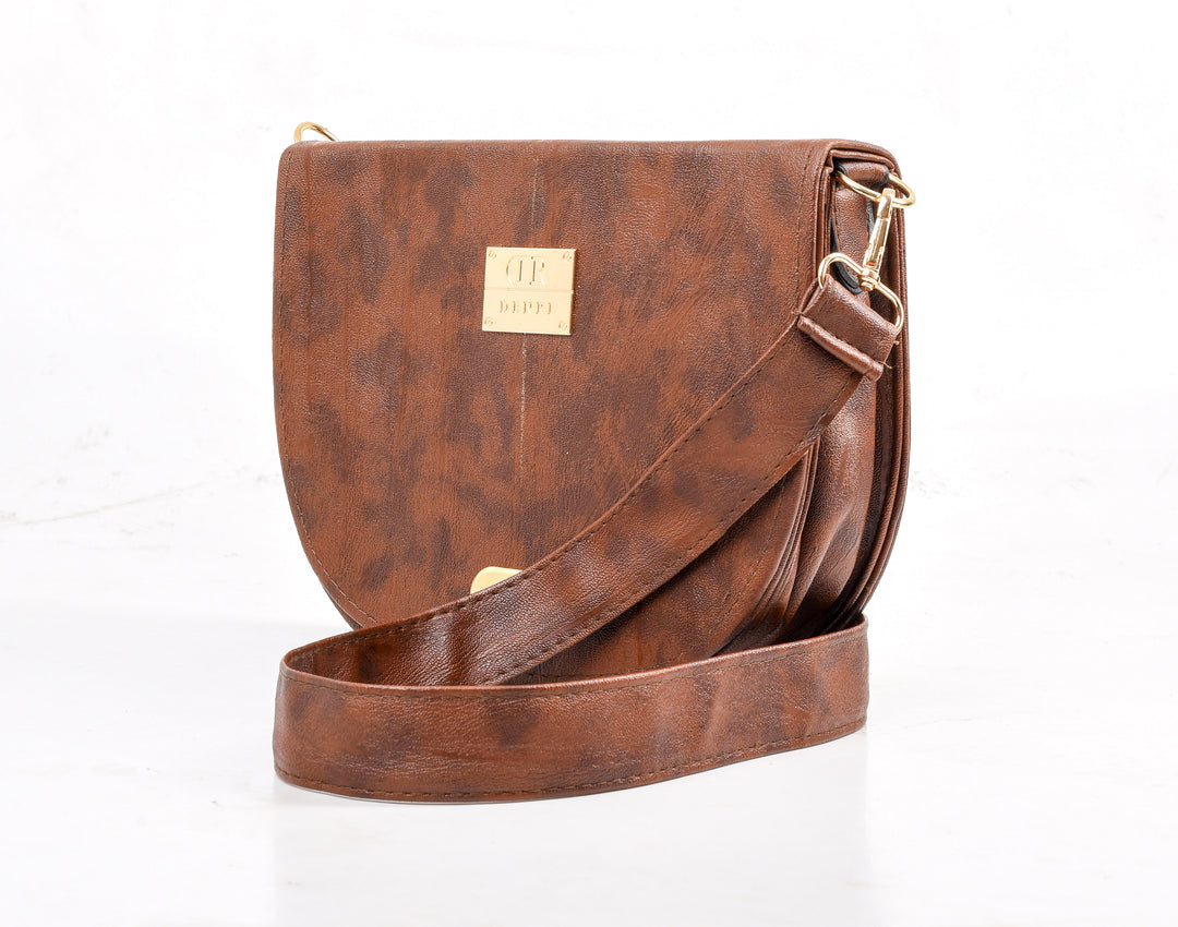 Denri Moon Sling Bag | Compact Sling Crossbody | Day-to-Night Casual & Evening Use | Premium Material, Adjustable Strap & Multiple Pockets | Sleek, Stylish Statement