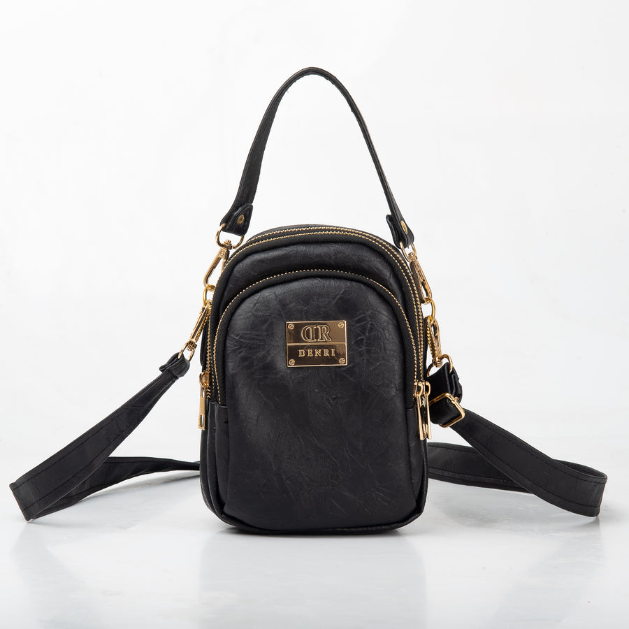 Denri Aria Sling Bag | Sleek Crossbody | Durable Build, Adjustable Strap & Hidden Pocket