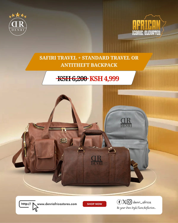 Safiri Travel + Standard Travel or Antitheft Backpack