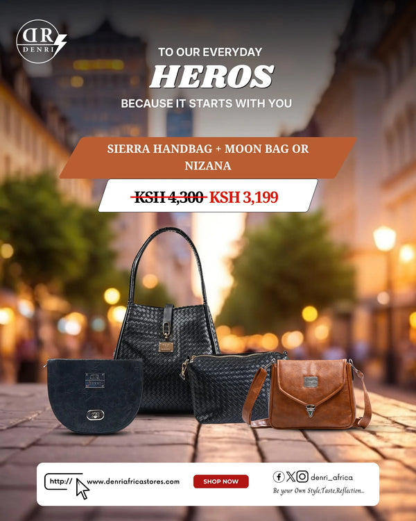 Sierra Handbag + Moon Bag or Nizana Handbag