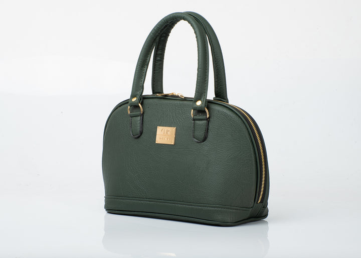 Denri Oval | Sleek Oval Handbag | Formal & Casual Carry | Lightweight, Firm Handle & 2 Internal Pockets | Chic Versatile Statement