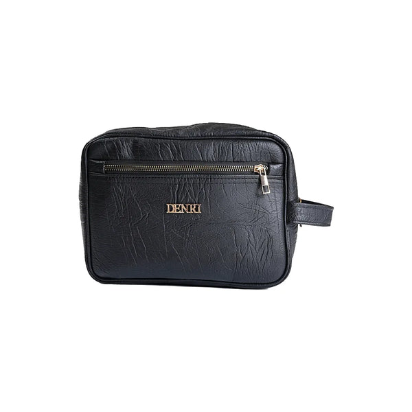 Denri Wash Bag | Water-Resistant Material, Zip Compartments & Hanging Loop