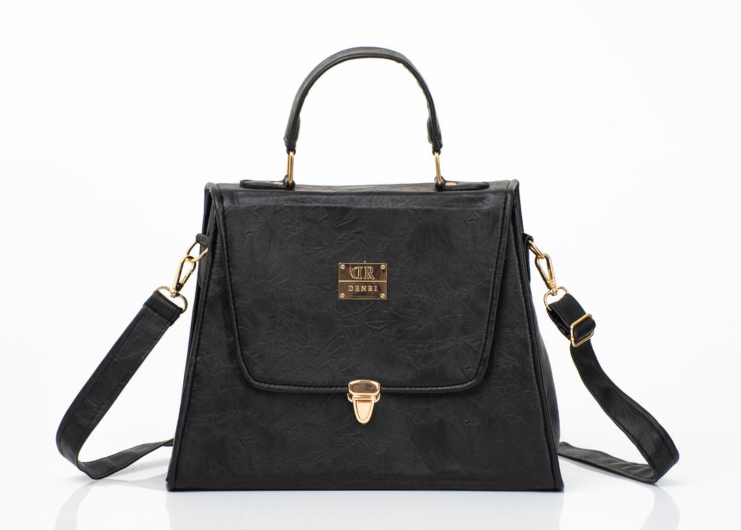 Denri Zuri | Lightweight Everyday Handbag | Day-to-Evening Carry | Durable Lightweight Build, 2 Internal Pockets | Chic & Spacious