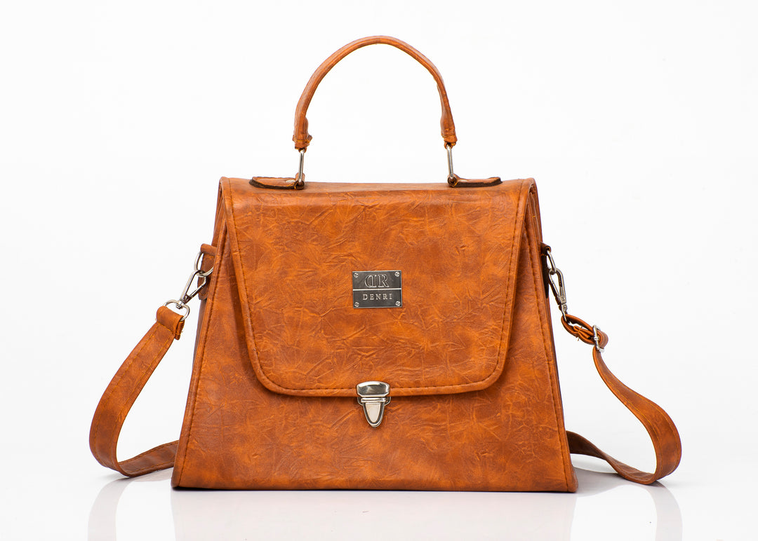 Denri Zuri | Lightweight Everyday Handbag | Day-to-Evening Carry | Durable Lightweight Build, 2 Internal Pockets | Chic & Spacious