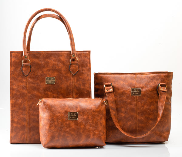 Denri Jamela Laptop Handbag | Padded laptop compartment; multi pockets | 3-in-1 carry.