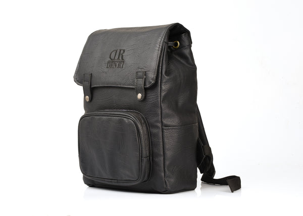 Denri Double Press Laptop Backpack | Water Resistant, Fits 17" laptop, Multiple pockets