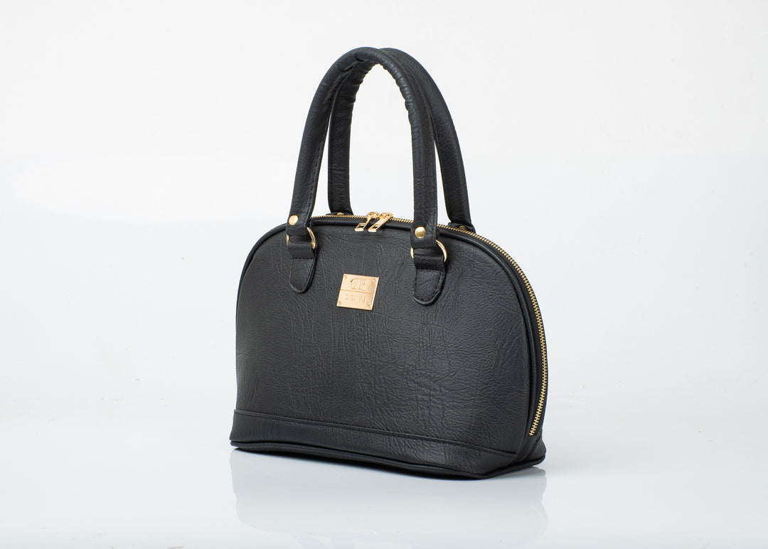 Denri Oval | Sleek Oval Handbag | Formal & Casual Carry | Lightweight, Firm Handle & 2 Internal Pockets | Chic Versatile Statement