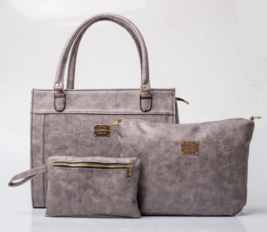 Denri Elyse | 3-in-1 Handbag | Work & Casual Essentials | Premium, Durable Construction | Versatile, Chic Multi-style Accessory