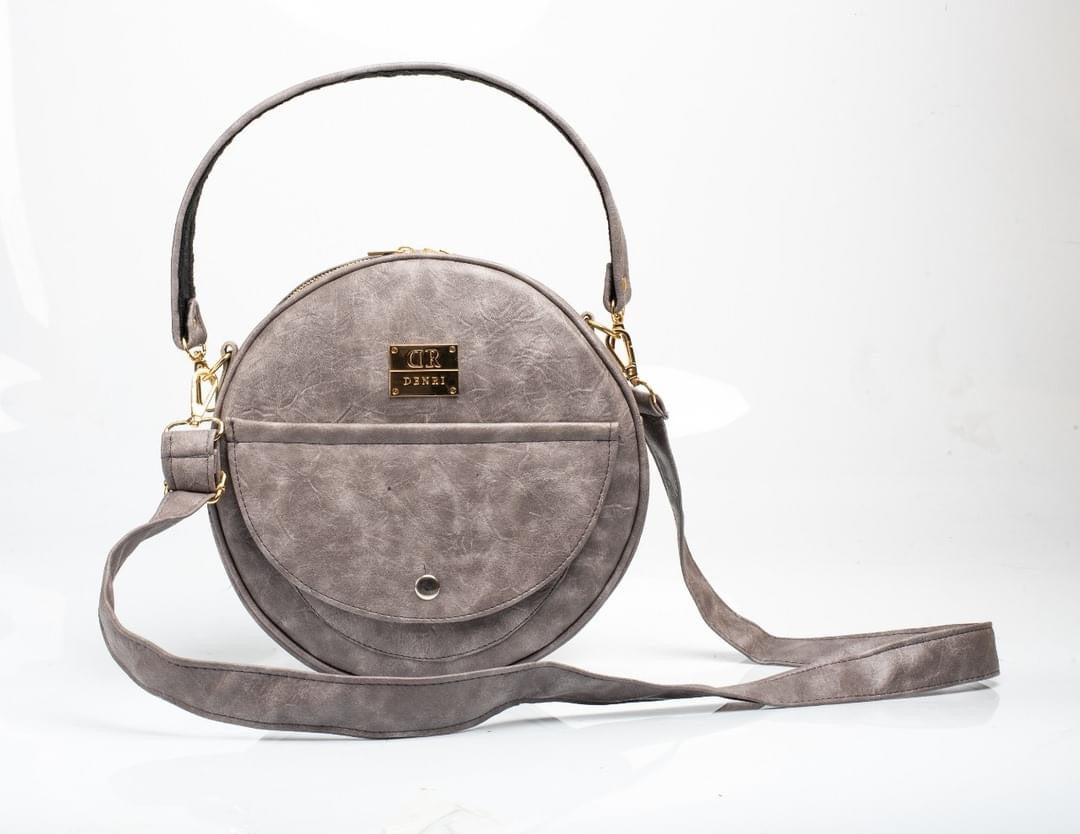 Denri Butterfly Sling | Round Sling Bag | Everyday & Casual Outings | Premium Material, Adjustable Strap & 3 Pockets | Compact Style Statement
