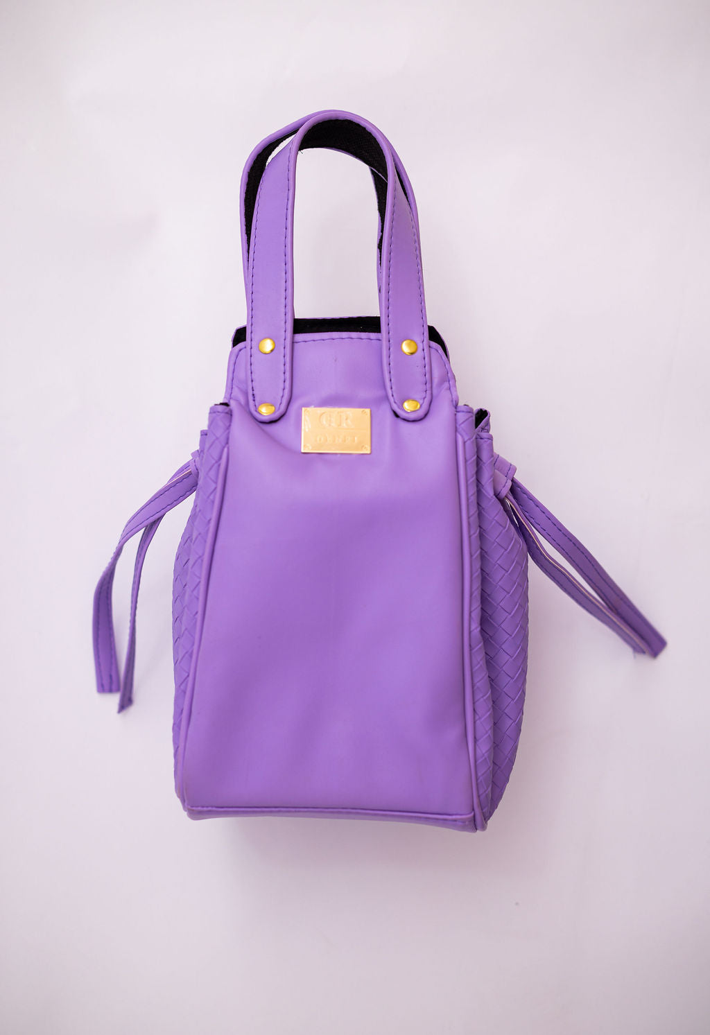 Denri Skye | Statement Evening Handbag | Special Events | Textured Vegan Leather, Hidden Press-Button Closure | Chic & Featherlight