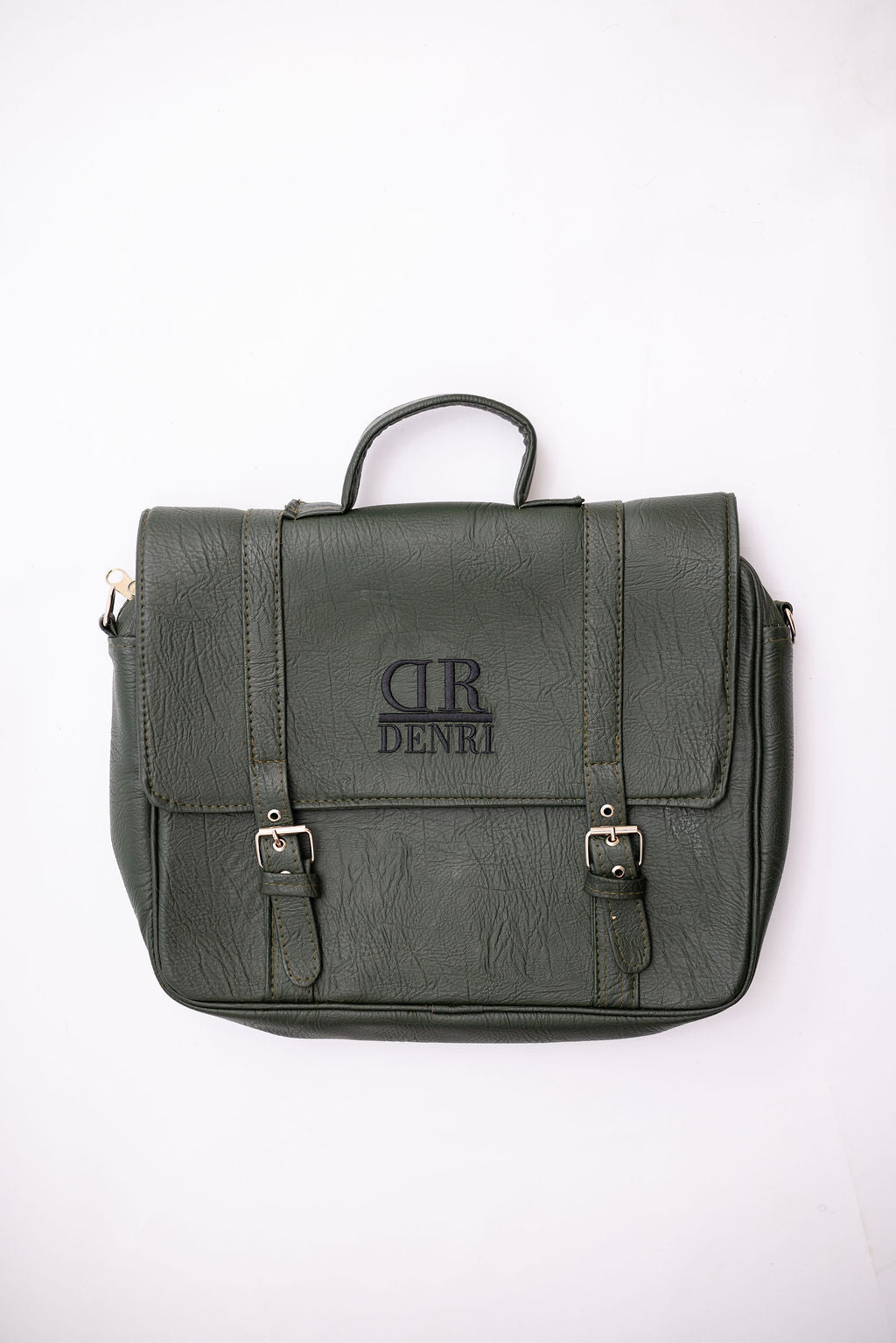 Denri Briefcase Bag | Structured Work Briefcase | Office & Professional Use | Zip Main Compartment, Inner Lined Pocket & Detachable Strap | Stylish, Functional Everyday Briefcase