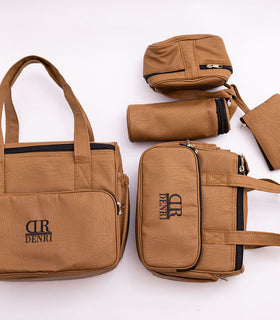 Denri Baby bag | Multi-Function, Waterproof, Multiple Pockets & Change Mat