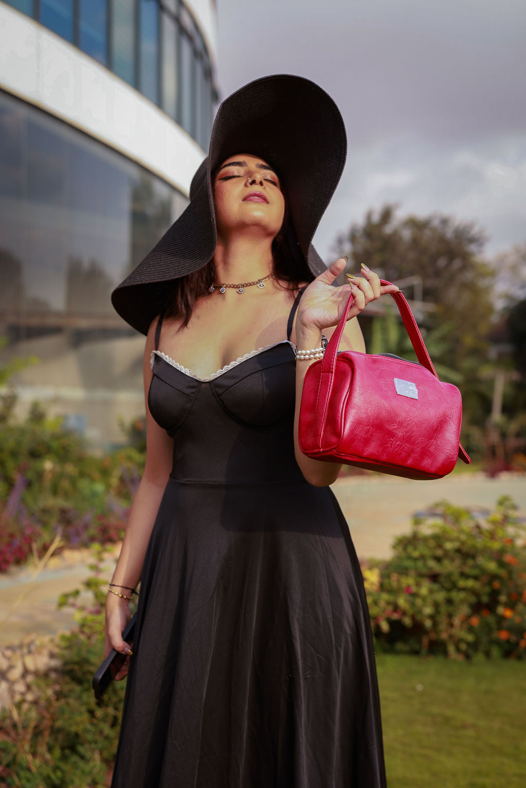 Denri Mandy | Compact Everyday Handbag | Daily Commute & Casual | Vegan Leather, 4 Interior Compartments, Adjustable Handle | Organized, Lightweight Chic