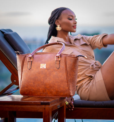 Denri Claire | 3-in-1 Convertible Handbag | Fits up to 17″ Laptop, Water resistant