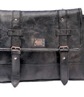 Denri Mystique Briefcase Bag | Faux Leather & Multiple Compartments
