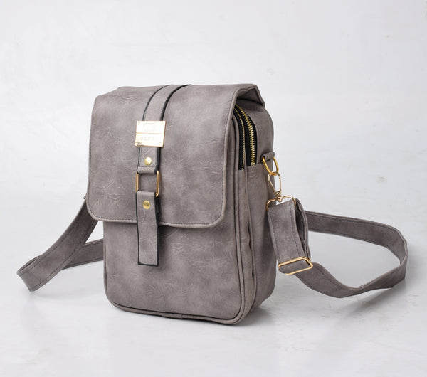 Denri Zane Man Bag | Premium Material, 3 External Zip Pockets & Adjustable Strap