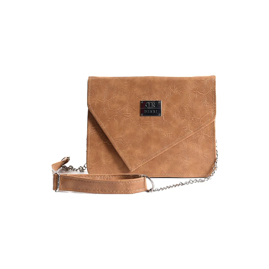 Denri Avana Sling Bag | Vegan Leather Tote | Secure Flap & Internal Pocket