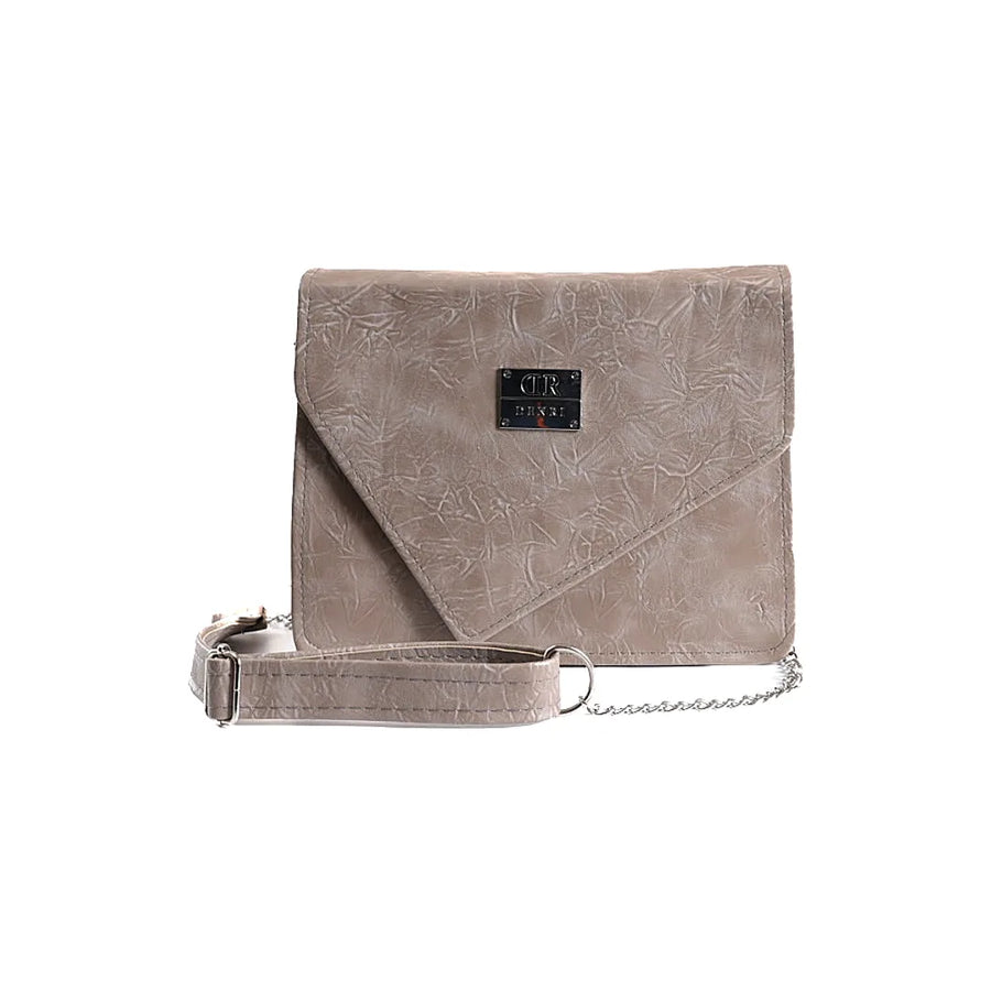 Denri Avana Sling Bag | Vegan Leather Tote | Secure Flap & Internal Pocket