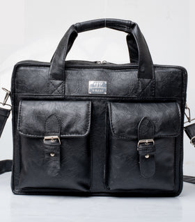 Denri Jade Briefcase Bag | Padded Laptop Compartment & Multiple Pockets