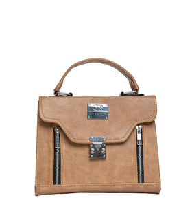 Denri Karina Handbag | Mini Structured bag | Ergonomic Handles & Adjustable Strap