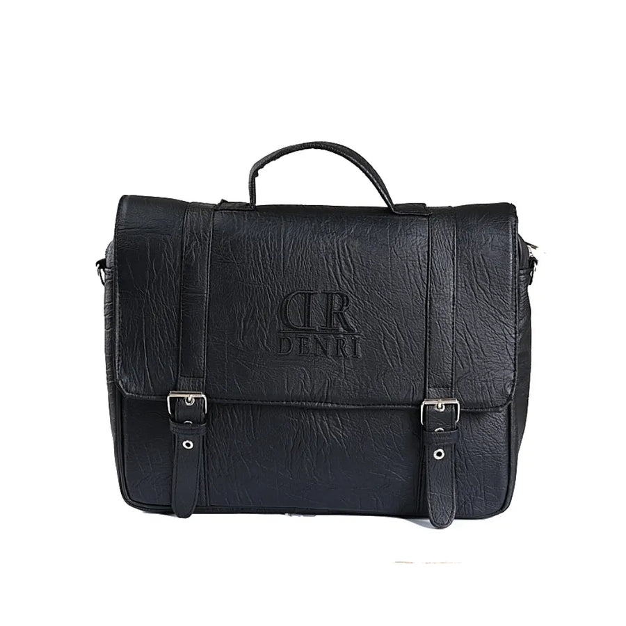 Denri Briefcase Bag |  Zip Main Compartment, Inner Lined Pocket & Detachable Strap