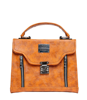 Denri Karina Handbag | Mini Structured bag | Ergonomic Handles & Adjustable Strap