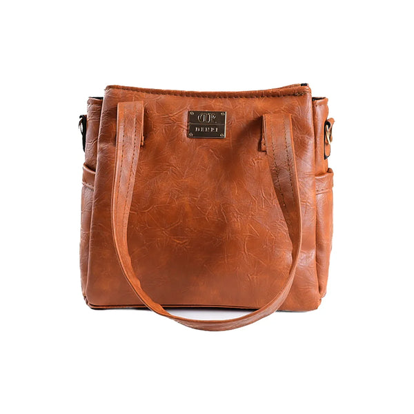 Denri Cathy Handbag | Tote-Shoulder Bag |  Vegan Leather with Ankara Fabric