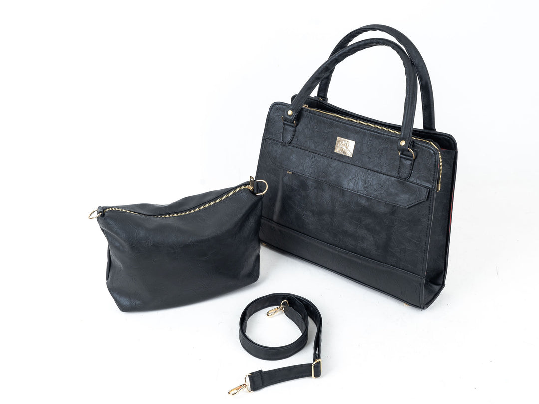 Cess Large Work Tote Bag for Women – Fits 17.3″ Laptop, Stanley Cup Pocket