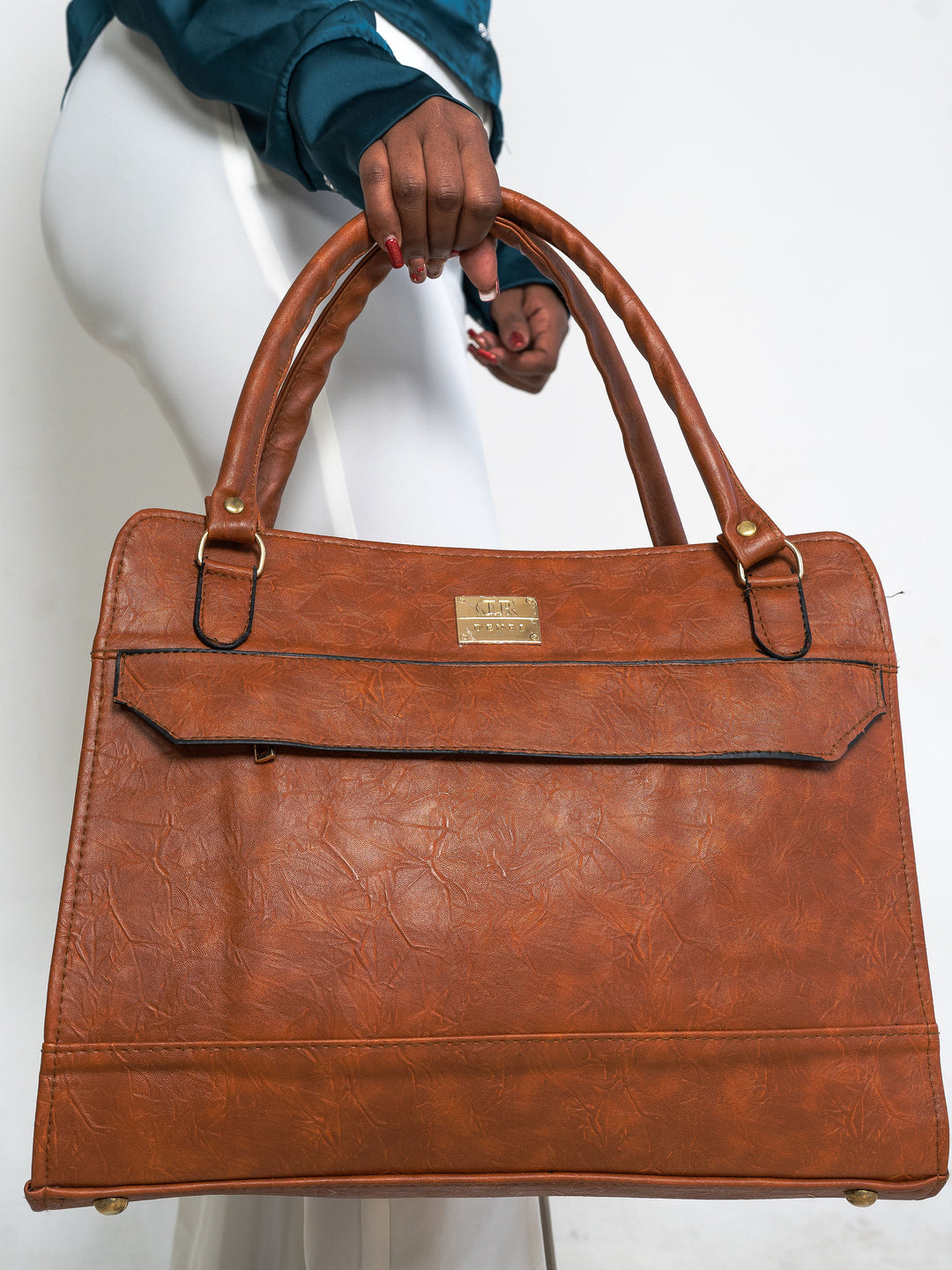 Cess Large Work Tote Bag for Women – Fits 17.3″ Laptop, Stanley Cup Pocket