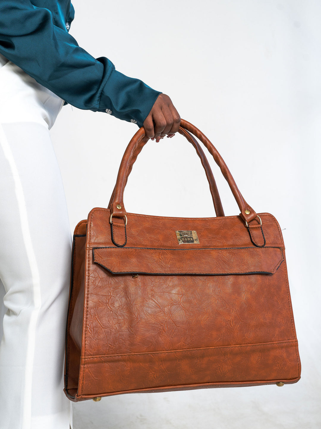 Cess Large Work Tote Bag for Women – Fits 17.3″ Laptop, Stanley Cup Pocket