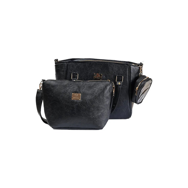 Denri Claire | 3-in-1 Convertible Handbag | Fits up to 17″ Laptop, Water resistant