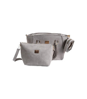 Denri Claire | 3-in-1 Convertible Handbag | Fits up to 17″ Laptop, Water resistant