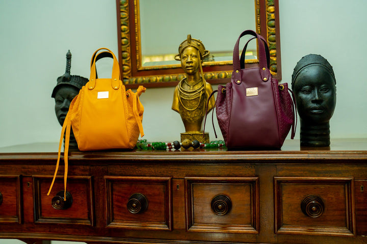 Denri Skye | Statement Evening Handbag | Special Events | Textured Vegan Leather, Hidden Press-Button Closure | Chic & Featherlight