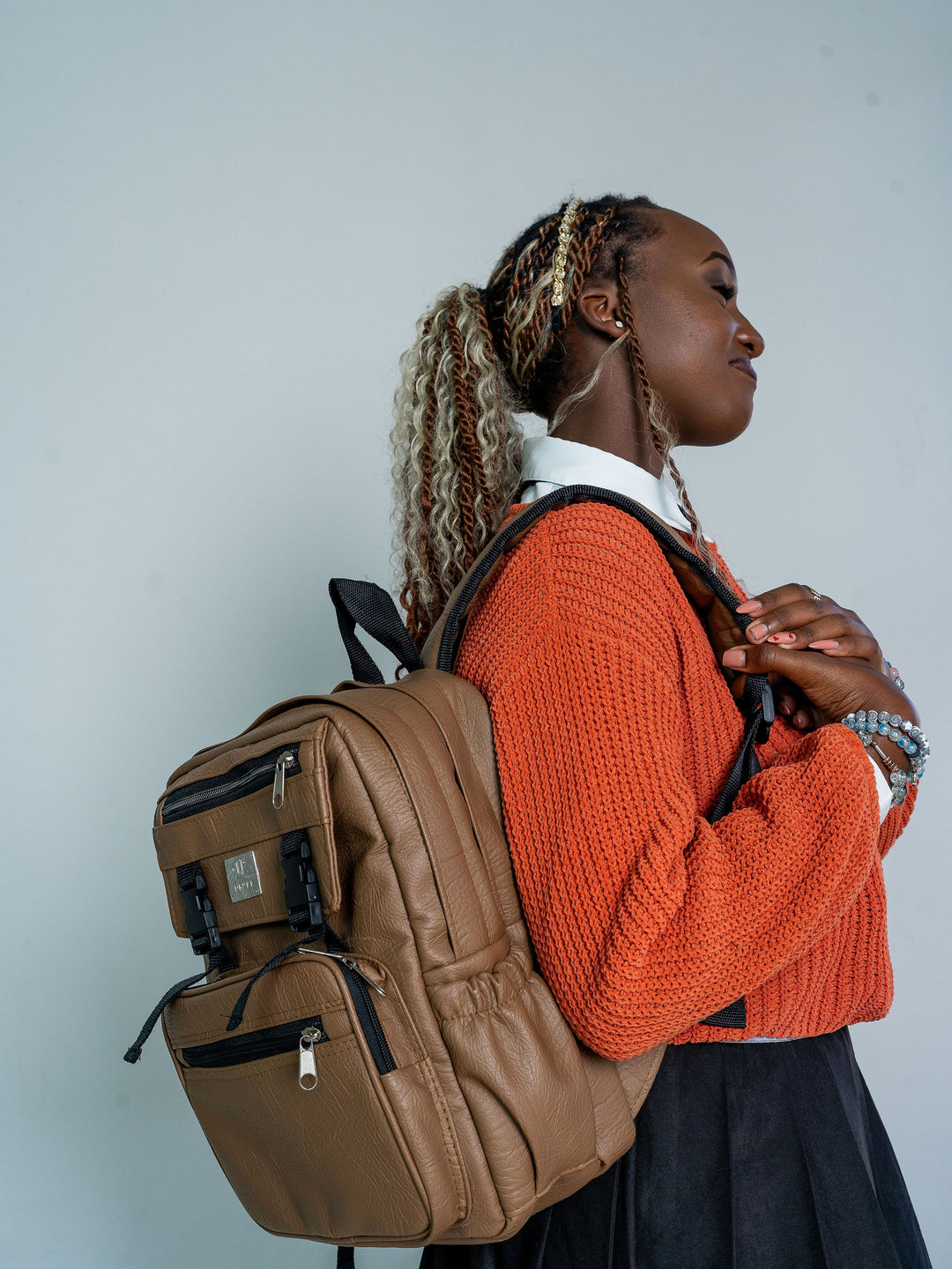 Denri Spark Backpack – High-Capacity School Backpack for Kids & Teens with 14-Inch Laptop Compartment