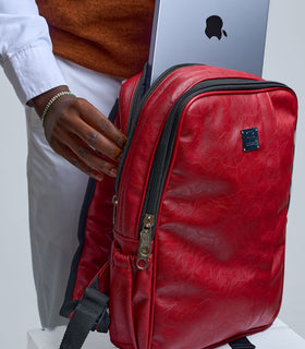 Denri Imara Backpack | fits 15.5" laptop, document sleeve, compact, Integrated Hidden Pocket