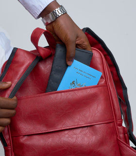 Denri Imara Backpack | fits 15.5" laptop, document sleeve, compact, Integrated Hidden Pocket