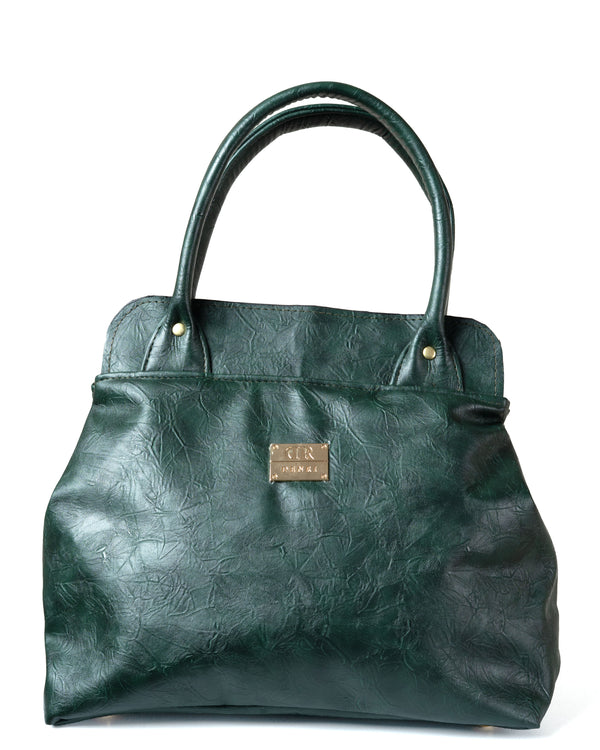 Denri Imani Handbag | Secure Zip Closure, Laptop-Friendly & Versatile Carry Options