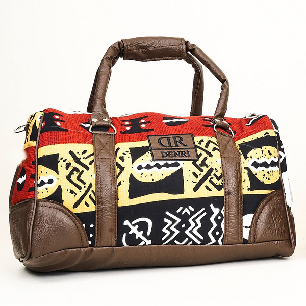 Denri Ankara Design | Standard Travel Duffel Bag | Adjustable strap, Multiple compartments