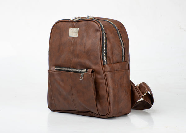 Denri Cairo Backpack for Women, Fit's up to a 12-inch Laptop, stylish bag for school, work and errands