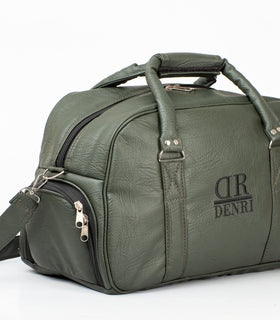 Denri Gym bag | Gym, Training & Travel Use | Ventilated, Shoe Pocket & Adjustable Strap