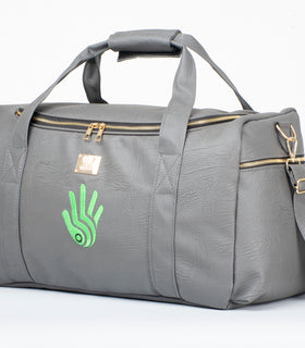 Denri Mradi Travel Bag | Round Duffel Bag | Convertible Carry, Secure Closure