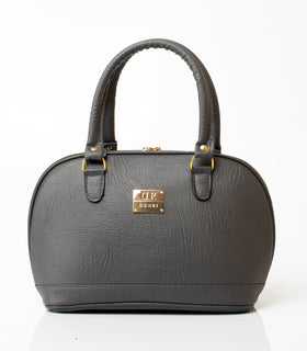 Denri Oval Handbag | Lightweight, Firm Handle, 2 Internal Pockets, Quality Leather