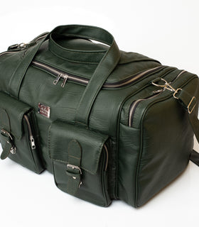 Denri Sarai Travel Bag | PU Leather Carry-On & Shoe-Pouch Travel Bag | Waterproof
